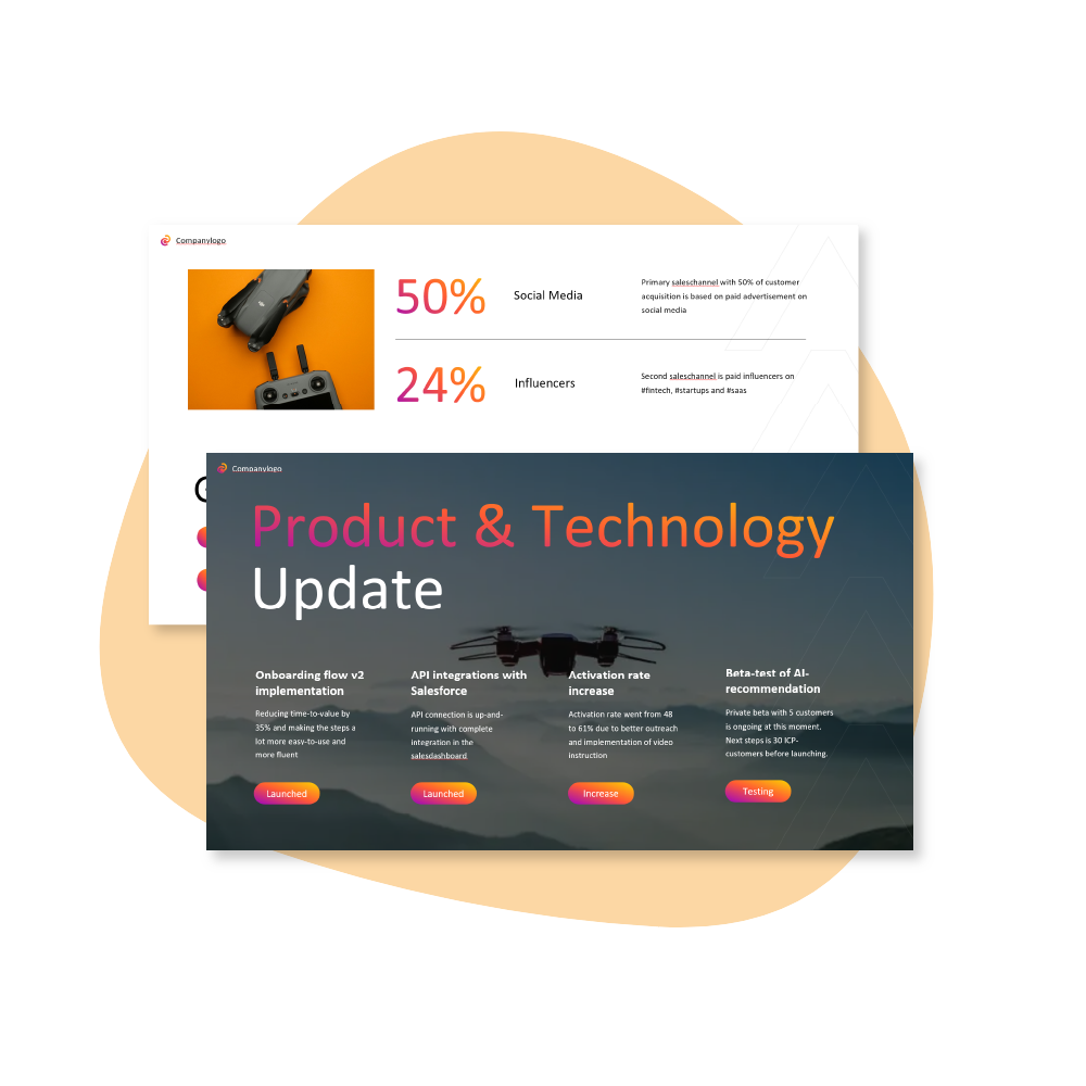 Board Update template