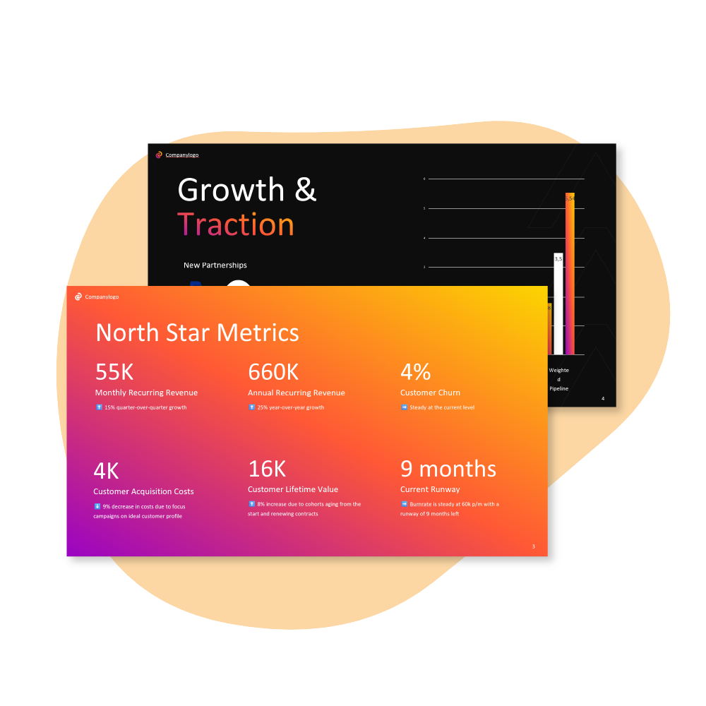 Investor Update template downloaden