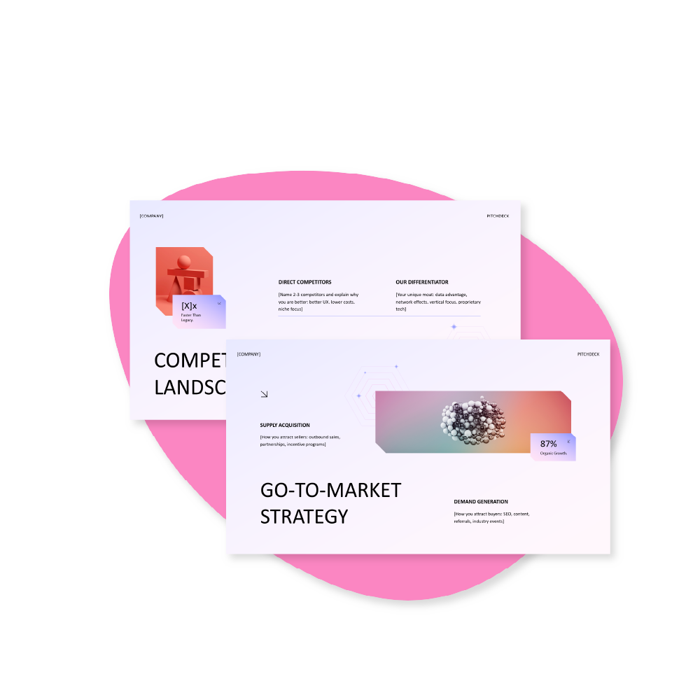 Platform pitchdeck startup powerpoint
